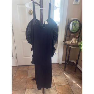 Women's ASHLEY STEWART Black Maxi Dress size 2x